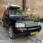 Personenauto, Land Rover, Range Rover Sport, zwart, 2006